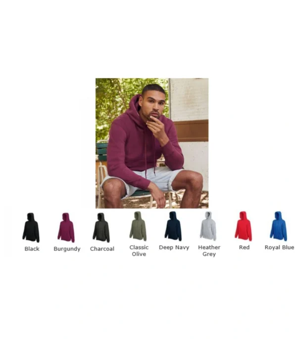 Fruit of the Loom SS106M Premium Hooded Sweat